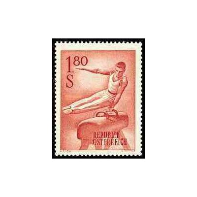 1 عدد تمبر ورزشی- اتریش 1962