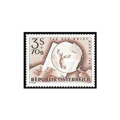 1 عدد تمبر روز تمبر - اتریش 1960 