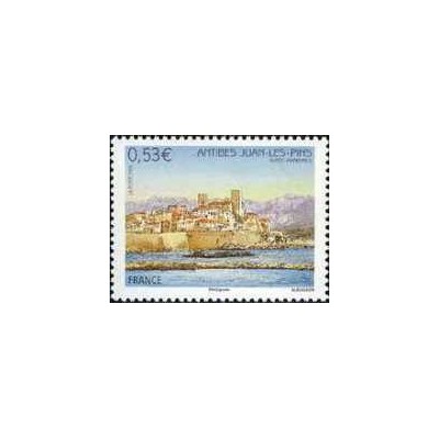 1 عدد  تمبر گردشگری - آنتیب خوان له پین - فرانسه 2006