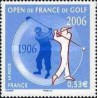 1 عدد  تمبر صدمین سالگرد مسابقات آزاد گلف فرانسه - فرانسه 2006
