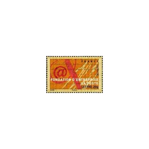 1 عدد تمبر دهمین سالگرد "لا پست" - فرانسه 2006 1 عدد تمبر دهمین سالگرد "لا پست" - فرانسه 2006
