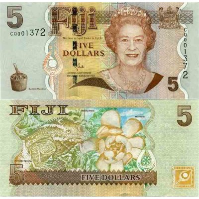 اسکناس 5 دلار - فیجی 2011