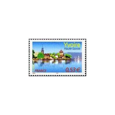 1 عدد  تمبر گردشگری - ایووار، اوت ساووی - فرانسه 2006