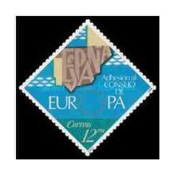1 عدد تمبر مشترک اروپا - Europa Cept - ورود به شورای اروپا - اسپانیا 1978