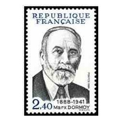 1 عدد تمبر مارکس دورموی - سیاستمدار - فرانسه 1984