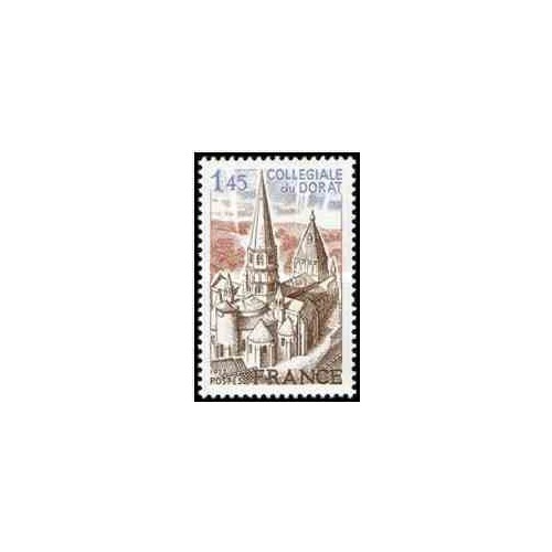 1 عدد تمبر تبلیغات گردشگری - فرانسه 1977 1 عدد تمبر تبلیغات گردشگری - فرانسه 1977