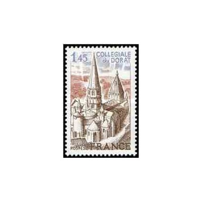 1 عدد تمبر تبلیغات گردشگری - فرانسه 1977