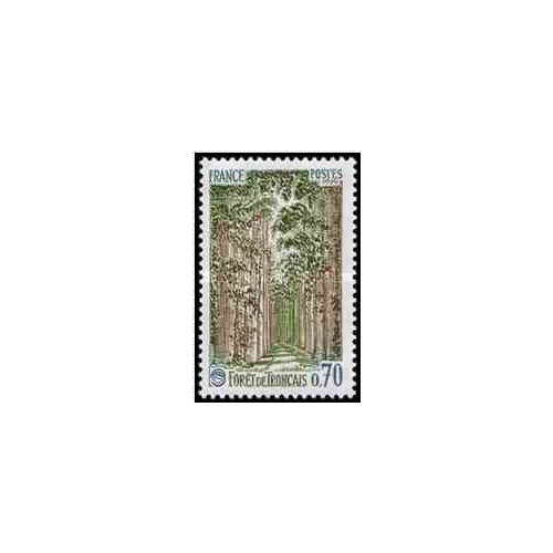 1 عدد تمبر حفاظت از طبیعت - فرانسه 1976   