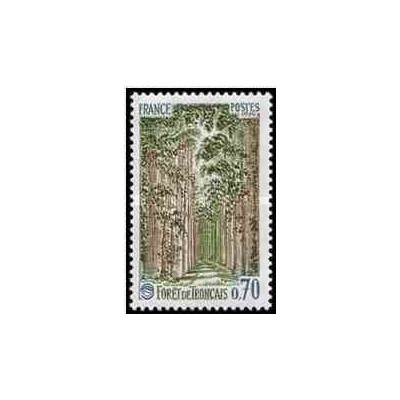 1 عدد تمبر حفاظت از طبیعت - فرانسه 1976   