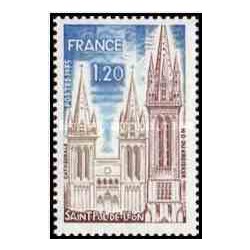 1 عدد تمبر سنت پل - لیون - فرانسه 1975