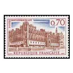 1 عدد تمبر  قلعه  سنت ژرمن - فرانسه 1967