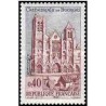 1 عدد تمبر کلیسای اعظم بورگس - فرانسه 1965