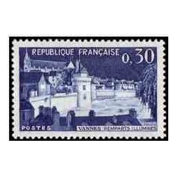 1 عدد تمبر وننس - فرانسه 1962      