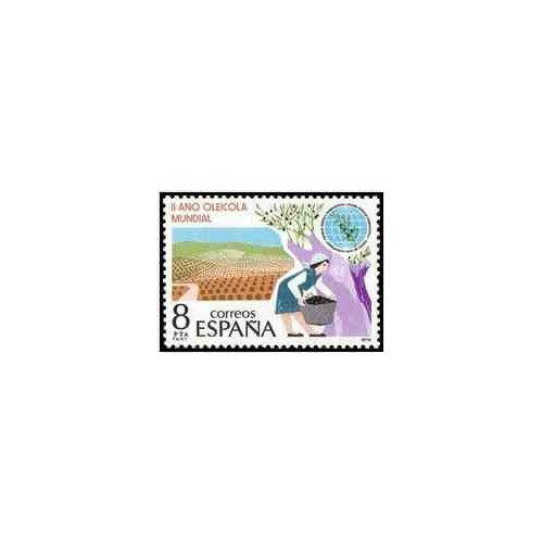 1 عدد تمبر سال بین المللی روغن زیتون - اسپانیا 1979