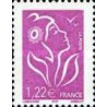 1 عدد  تمبر سری پستی جدید - چاپ "ITVF" - ماریان فرانسوی -  1.22 - فرانسه 2005