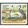 1 عدد تمبر نمایشگاه جهانی لوئیزیانا - حیات وحش رودخانه - آمریکا 1984      