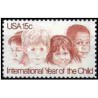 1 عدد تمبر سال جهانی کودک - آمریکا 1979      
