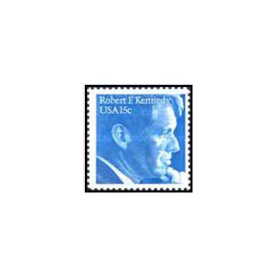 1 عدد تمبر رابرت اف کندی 1925-1968- آمریکا 1979 