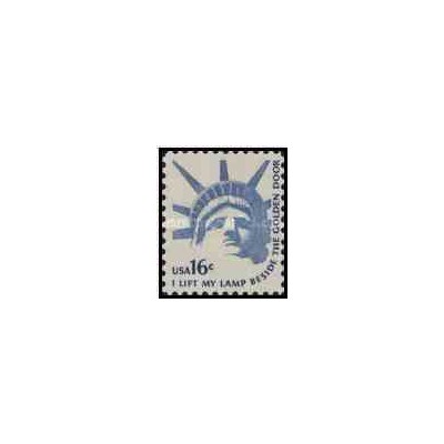 1 عدد تمبر سری پستی - مجسمه آزادی - آمریکا 1978