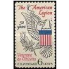 1 عدد تمبر لژیون آمریکایی - آمریکا 1969