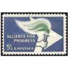 1 عدد تمبر اتحاد برای پیشرفت - آمریکا 1963      