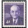 1عدد تمبر یادبود جان فاستر دالس ، سیاستمدار - آمریکا 1960   