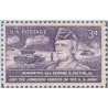 1عدد تمبر بزرگداشت جنرال جورج اس پاتن جر، 1885-1945 - آمریکا 1953