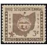 1عدد تمبر 150مین سالگرد تاسیس ایالت اوهایو - آمریکا 1953