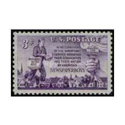 1عدد تمبر روزنامه پسران - آمریکا 1952  