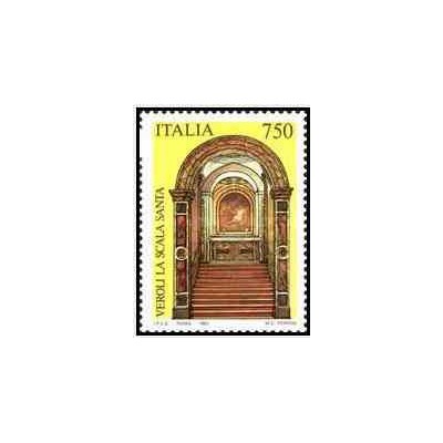 1 عدد تمبر راپله مقدس ، ورولی- ایتالیا 1993