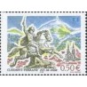 1 عدد  تمبر گردشگری - کلرمون فران  - فرانسه 2004
