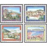 4 عدد تمبر تبلیغات توریستی - تابلو نقاشی - ایتالیا 1991