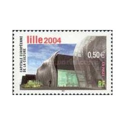1 عدد  تمبر لیله - پایتخت فرهنگی اروپا 2004 - فرانسه 2004
