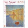 1 عدد  تمبر صد و چهلمین سالگرد تولد پل سیگناک - نقاش - فرانسه 2003