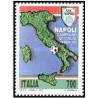 1 عدد تمبر باشگاه فوتبال ناپل - قهرمان ایتالیا - ایتالیا 1990