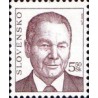 1 عدد  تمبر سری پستی - رئیس جمهور اسلواکی رودلف شوستر - اسلواکی 2000