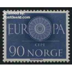 1 عدد تمبر مشترک اروپا - Europa Cept - نروژ  1960