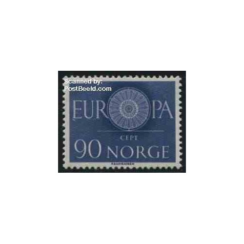 1 عدد تمبر مشترک اروپا - Europa Cept - نروژ  1960
