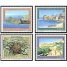 4 عدد تمبر تبلیغات گردشگری- تابلو نقاشی- ایتالیا 1990