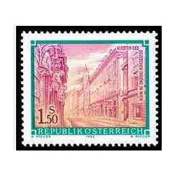 1عدد تمبر سری پستی - صومعه به سفارش آلمان در وین - اتریش 1992