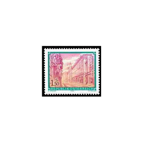 1عدد تمبر سری پستی - صومعه به سفارش آلمان در وین - اتریش 1992