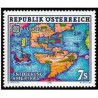 1 عدد تمبر مشترک اروپا - Europa Cept - پانصدمین سالگرد کشف آمریکا -اتریش 1992