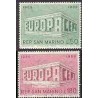 2 عدد تمبر مشترک اروپا - Europa Cept - سان مارینو 1969