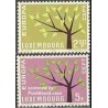 2 عدد تمبر مشترک اروپا - Europa Cept - لوگزامبورگ 1962