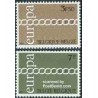 2 عدد تمبر مشترک اروپا - Europa Cept - بلژیک 1971