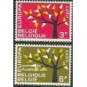 2 عدد تمبر مشترک اروپا - Europa Cept - بلژیک 1962