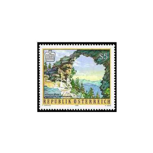 1 عدد تمبر  زیبایهای طبیعی اتریش - اتریش 1992