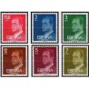 6 عدد تمبر سری پستی - پادشاه خوان کارلوس اول - اسپانیا 1976