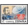 1 عدد تمبر صد سالگی تلفن - اسپانیا 1976