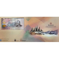 اسکناس 20 دلار - دویستمین سالگرد سنگاپور - با فولدر - سنگاپور 2019